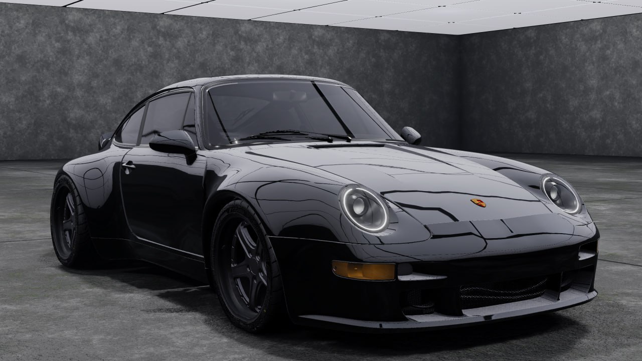 МОД Porsche 911 993 Inf v2.0 (0.39.x) ДЛЯ BEAMNG.DRIVE