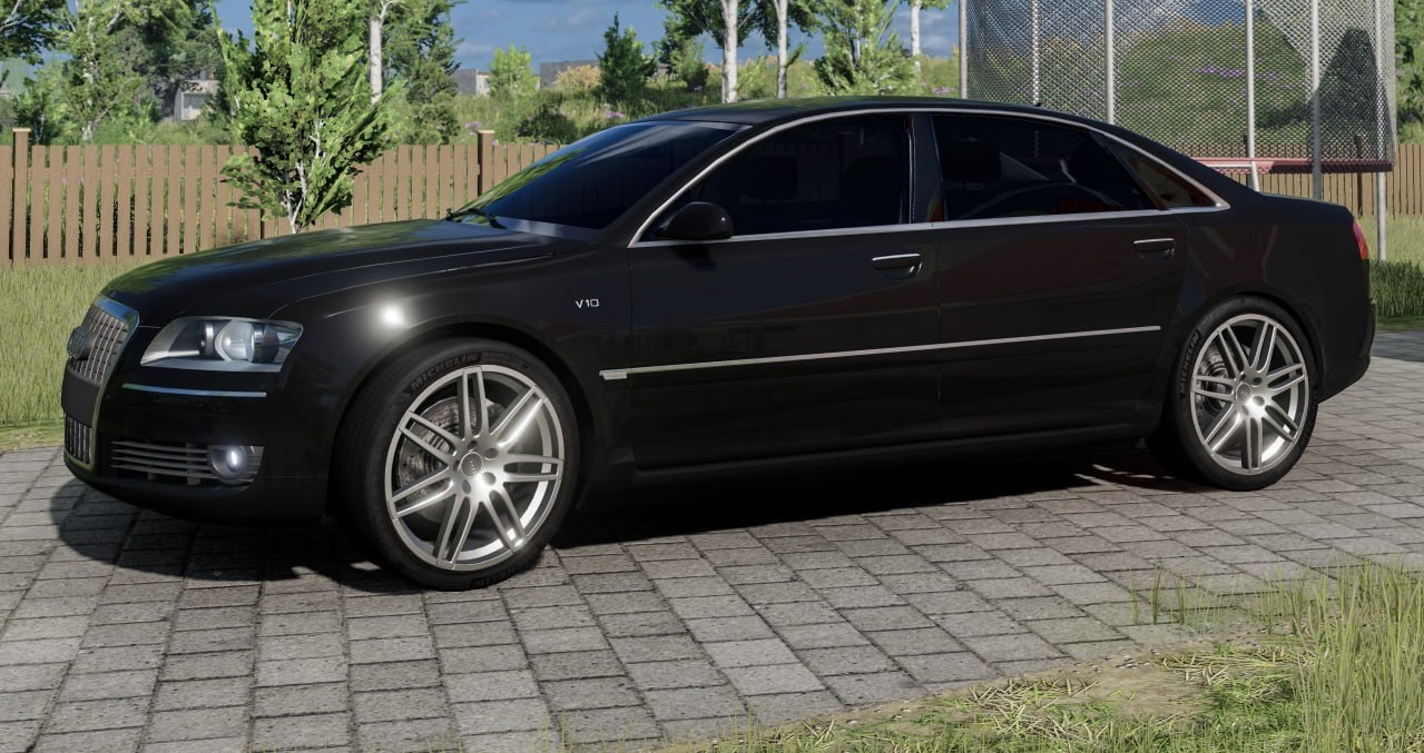 МОД Audi A8 (S8) D3 v1.1 (0.39.x) ДЛЯ BEAMNG.DRIVE