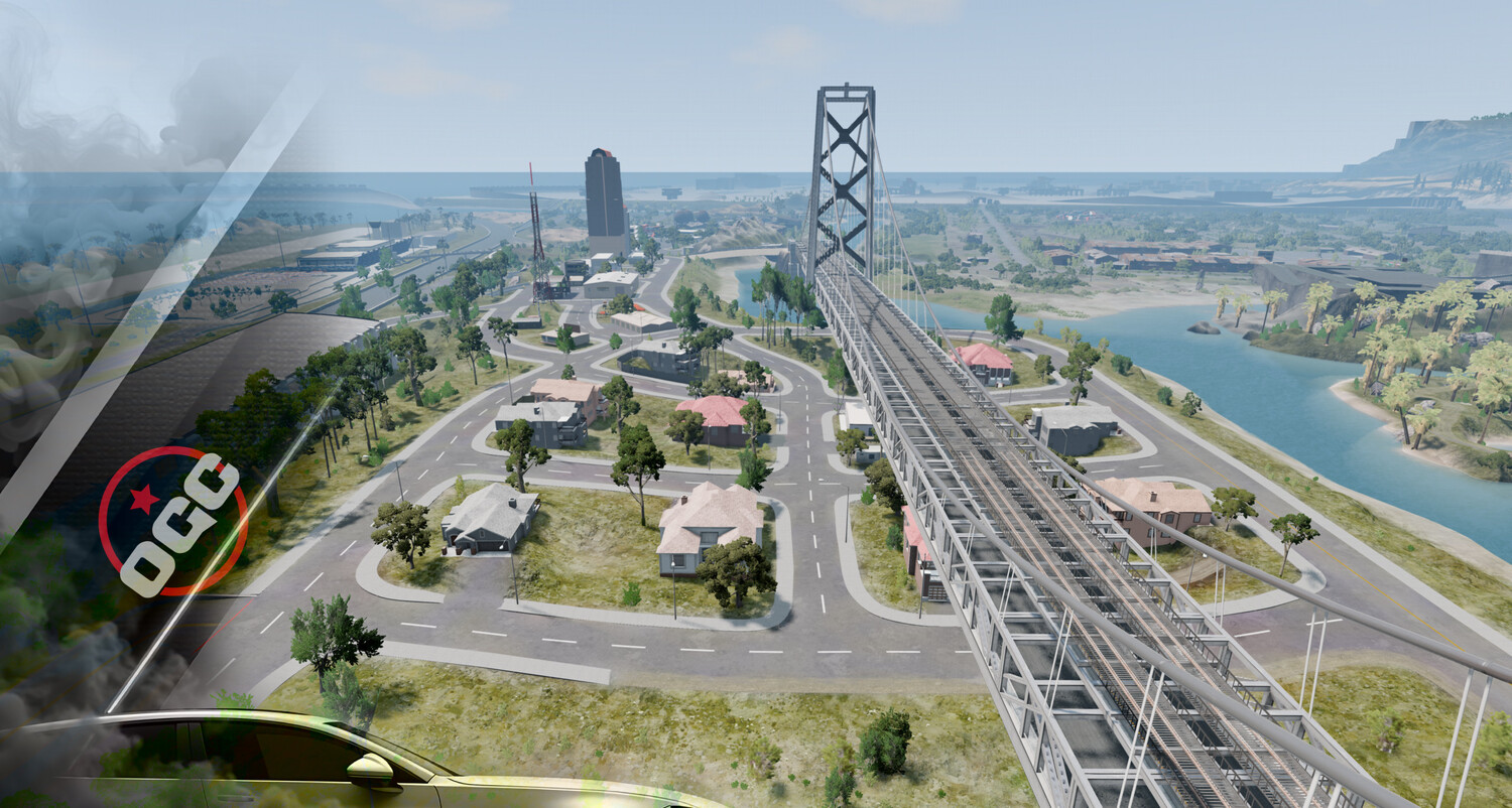 МОД Карта OGC One - Ultimate v1.6 (0.39.x) ДЛЯ BEAMNG.DRIVE