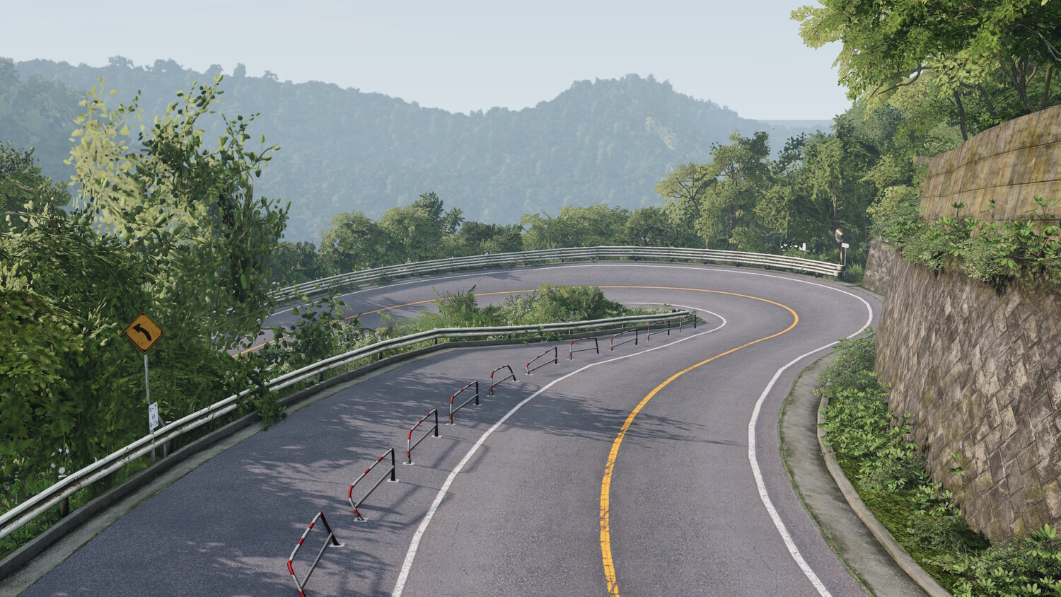 МОД Карта Mount Akagi - Touge v1.1 (0.39.x) ДЛЯ BEAMNG.DRIVE