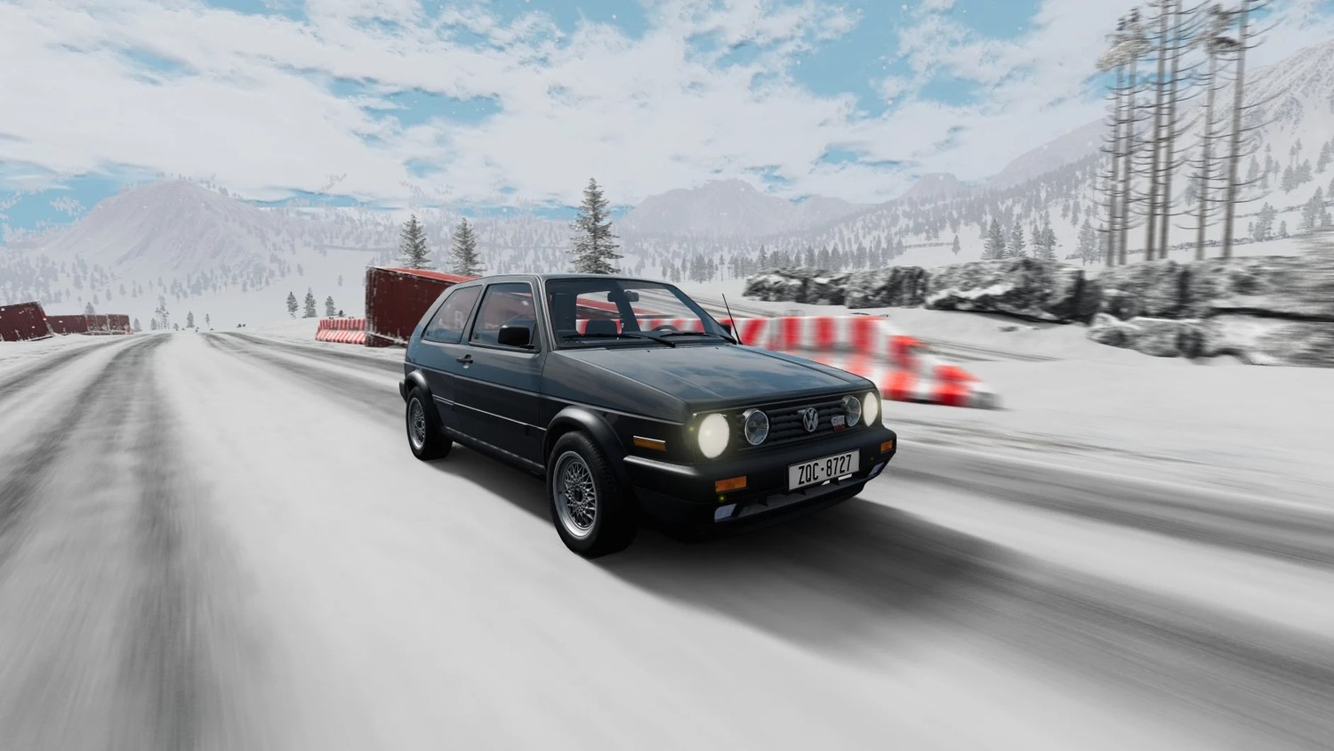 МОД Volkswagen GOLF-2 v1.0 Rework (0.34.x) ДЛЯ BEAMNG.DRIVE