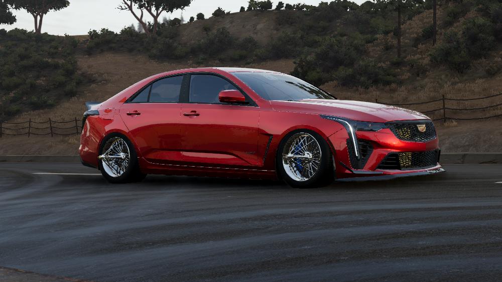 МОД Cadillac CT4-V Blackwing v1.0 (0.34.x) ДЛЯ BEAMNG.DRIVE