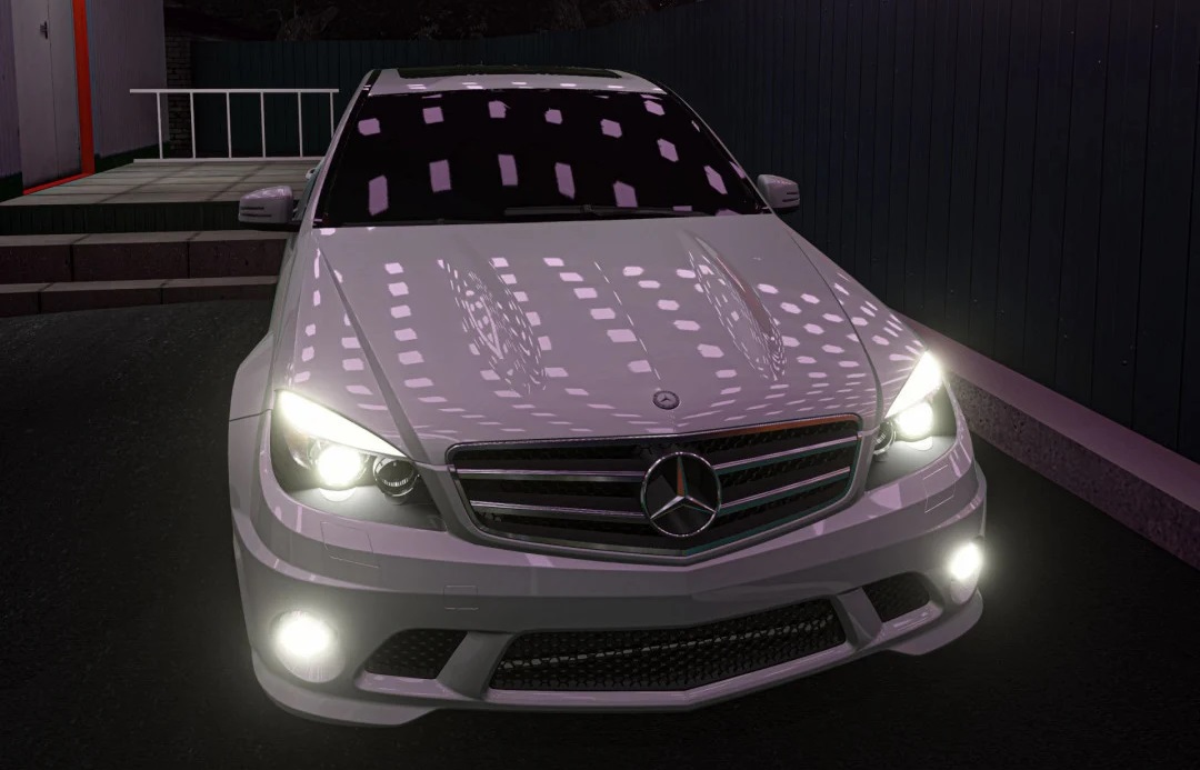 МОД Mercedes Benz C63 AMG 1.0 (0.34.x) ДЛЯ BEAMNG.DRIVE