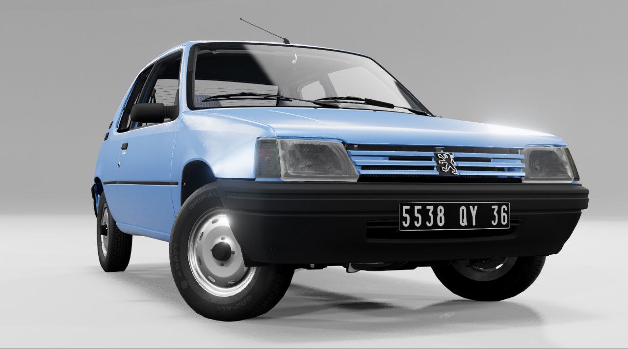 МОД Peugeot 205 (0.34.x) ДЛЯ BEAMNG.DRIVE