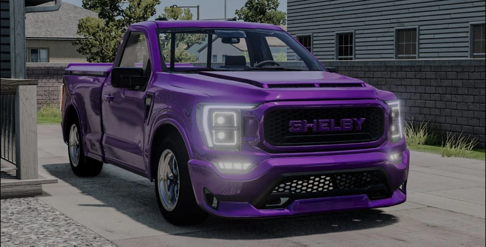 МОД Ford F150 Shelby v1.0 Finished (0.34.x) ДЛЯ BEAMNG.DRIVE