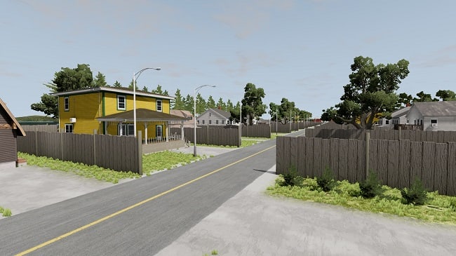 МОД Карта American Island v1.1 (0.33.x) ДЛЯ BEAMNG.DRIVE