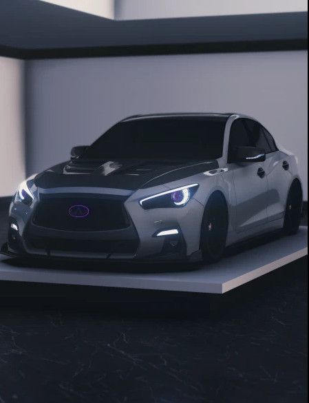 МОД Infiniti Q50 v1.0 (0.34.x) ДЛЯ BEAMNG.DRIVE
