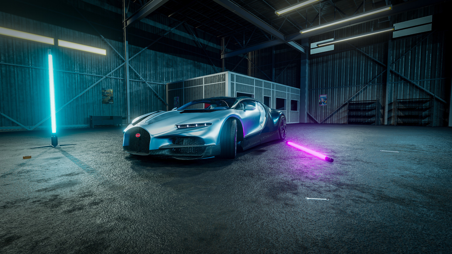 МОД Bugatti Tourbillon v1.0 (0.33.x) ДЛЯ BEAMNG.DRIVE