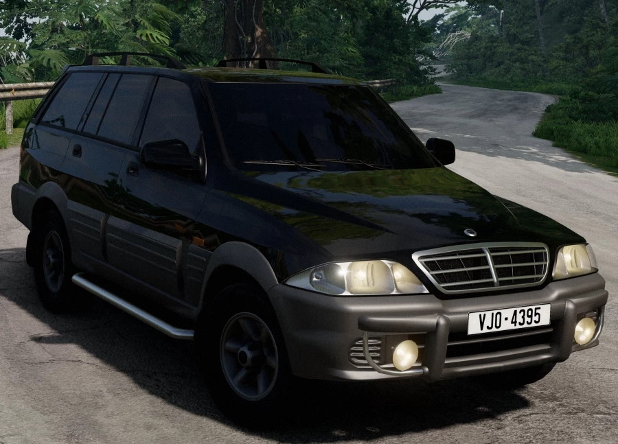МОД Ssangyong Musso v1.1 (0.34.x) ДЛЯ BEAMNG.DRIVE