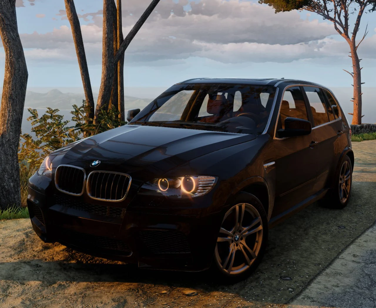 МОД BMW X5 E70 v1.0 (0.34.x) ДЛЯ BEAMNG.DRIVE