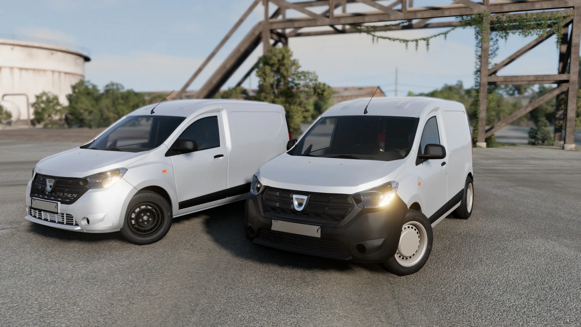 МОД Dacia Dokker v1.0 (0.34.x) ДЛЯ BEAMNG.DRIVE