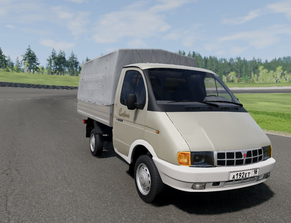 МОД GAZ 3302 (0.34.x) ДЛЯ BEAMNG.DRIVE