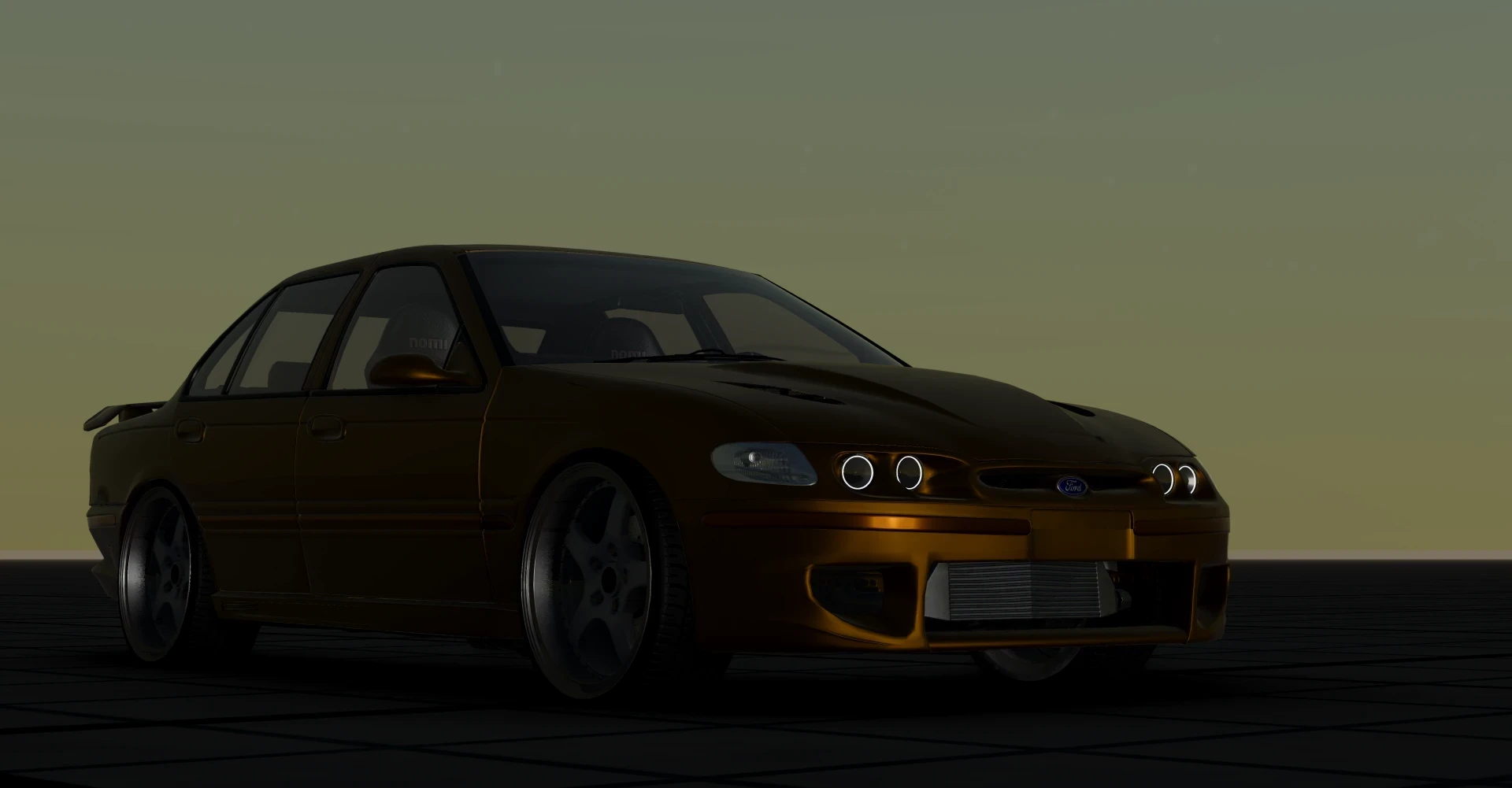 МОД Ford Falcon EF XR6/8 v1.0 (0.34.x) ДЛЯ BEAMNG.DRIVE