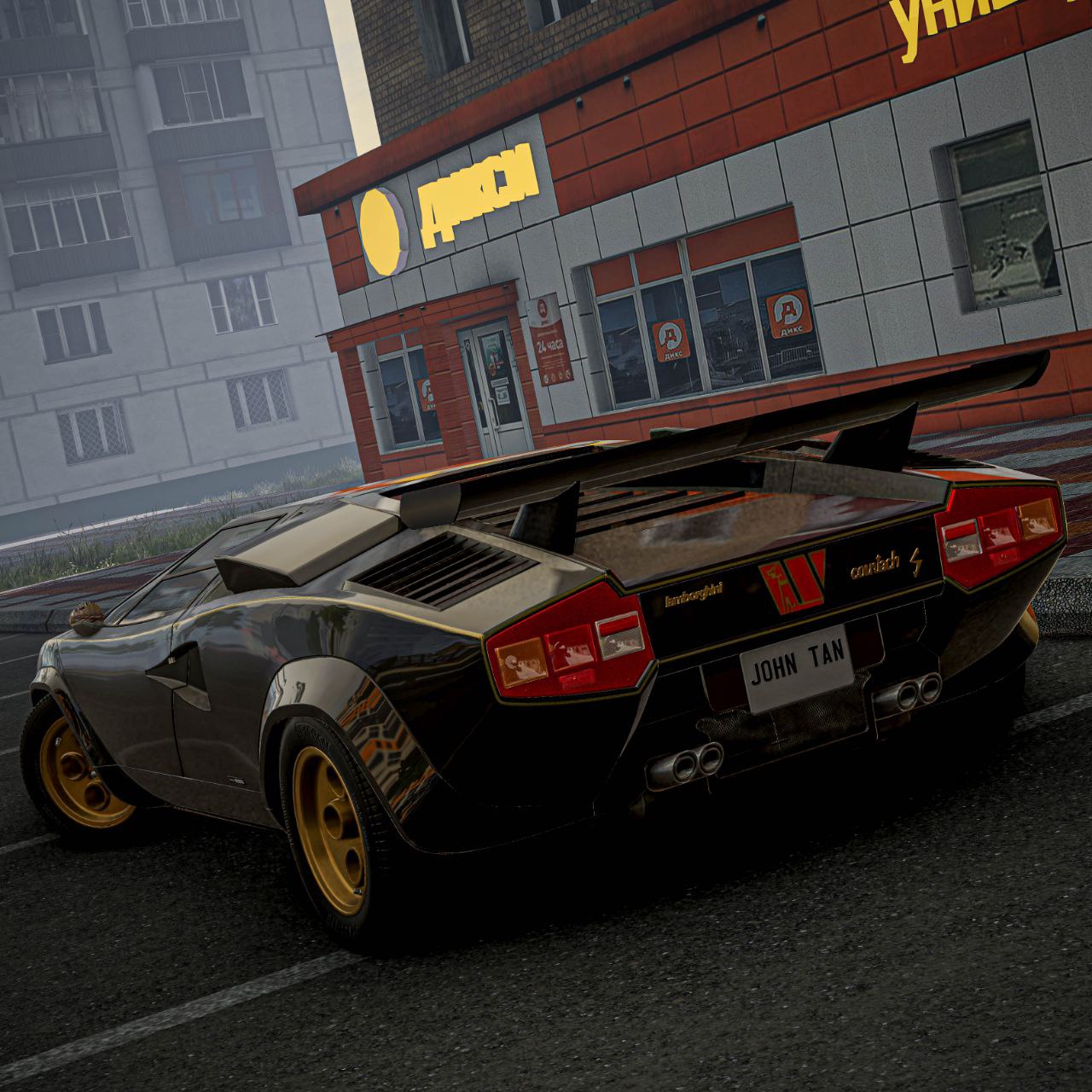 МОД Lamborghini Countach (0.34.x) ДЛЯ BEAMNG.DRIVE