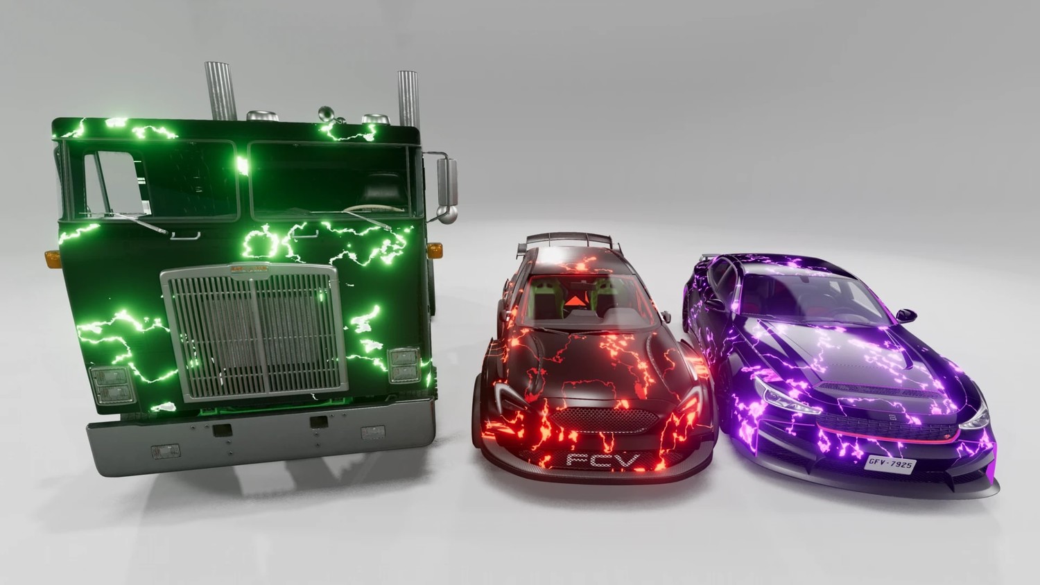 МОД Universal Lava Skin v3.3 (0.34.x) ДЛЯ BEAMNG.DRIVE