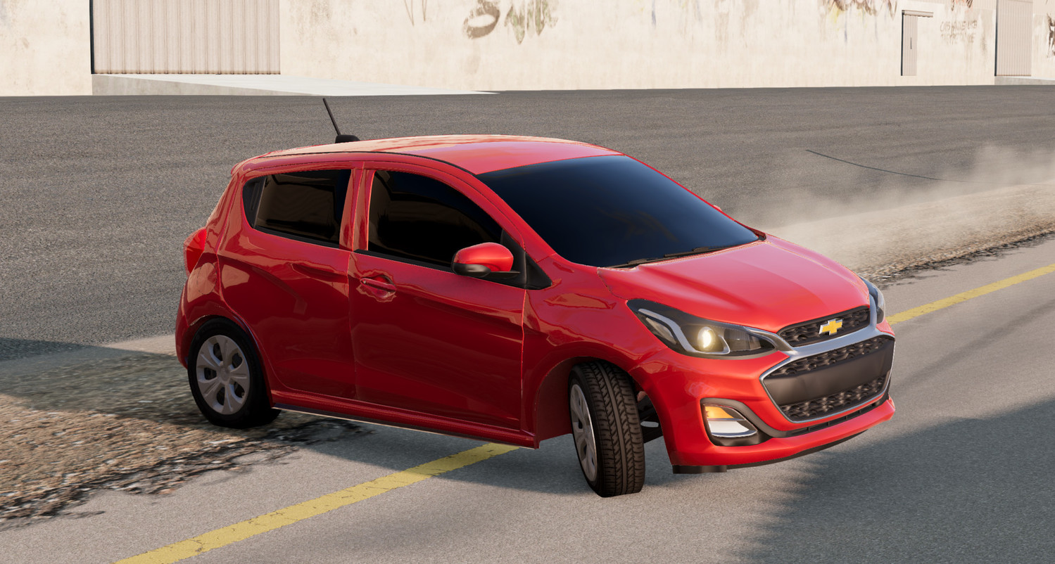 МОД Chevrolet Spark 2021-2022 v1.0 (0.34.x) ДЛЯ BEAMNG.DRIVE