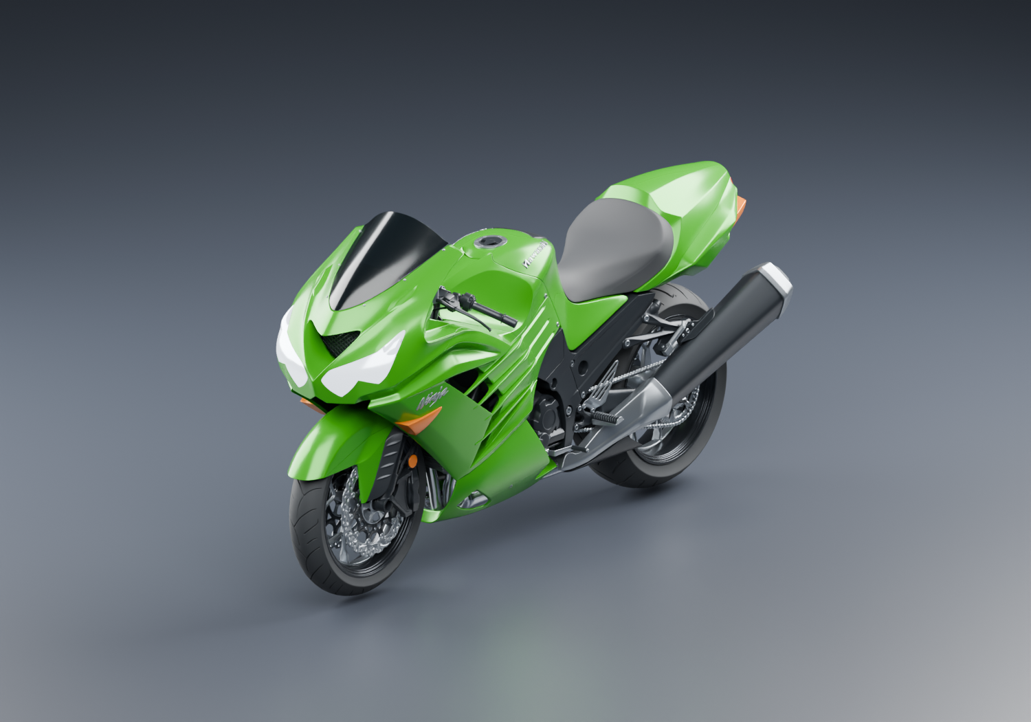 МОД Kawasaki Ninja ZX-14R 2012 v1.0 (0.39.x) ДЛЯ BEAMNG.DRIVE