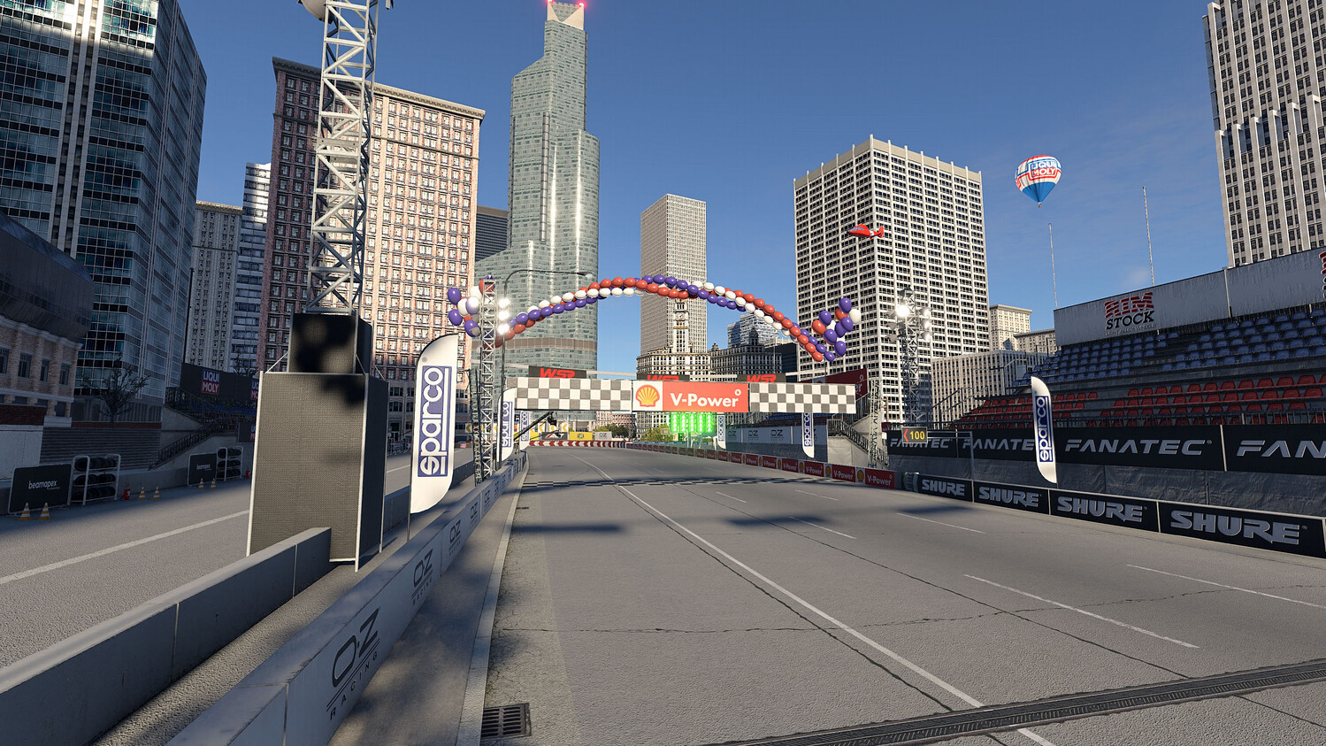 МОД Chicago Street Circuit v1.0 (0.39.x) ДЛЯ BEAMNG.DRIVE