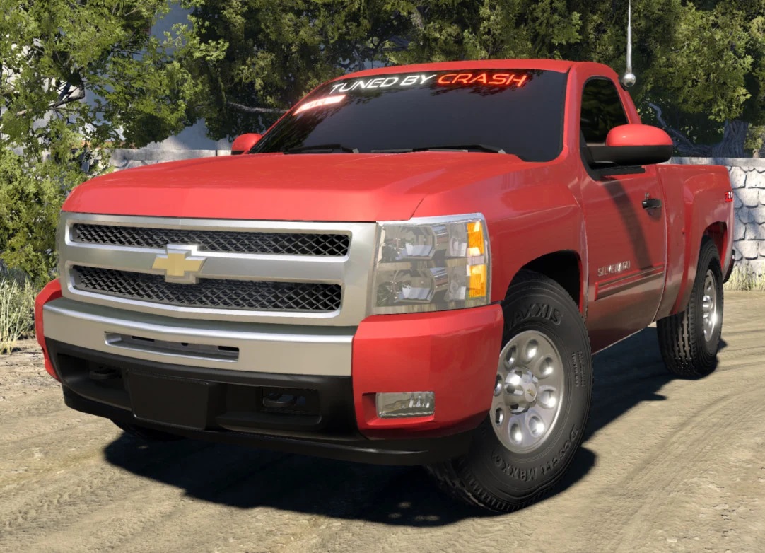 МОД Chevrolet Silverado 2013 v1.0 (0.39.x) ДЛЯ BEAMNG.DRIVE