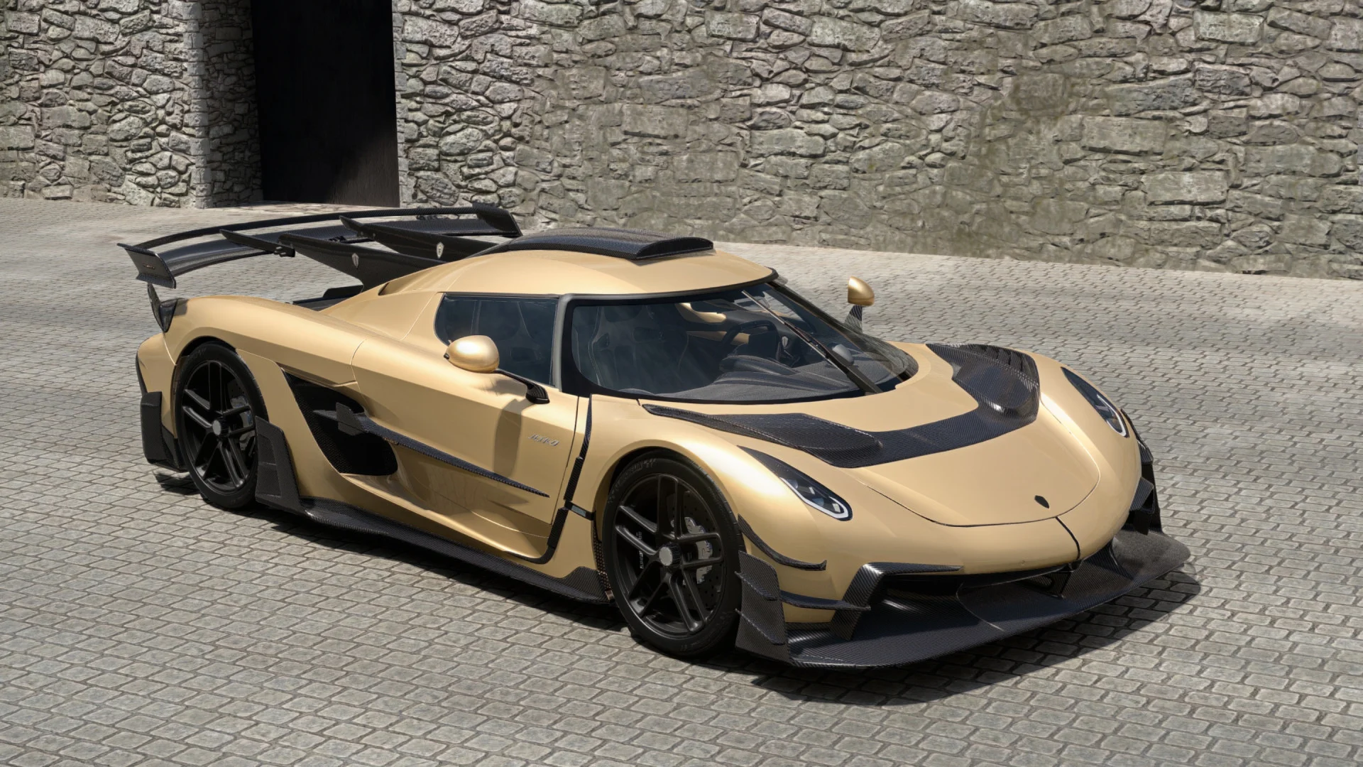 МОД Koenigsegg Jesko v1.1 (0.39.x) ДЛЯ BEAMNG.DRIVE