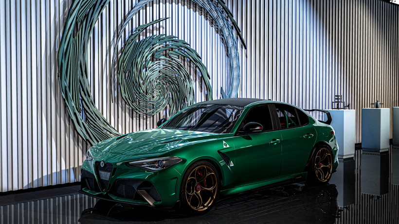 МОД Alfa Romeo Giulia v1.5 (0.39.x) ДЛЯ BEAMNG.DRIVE