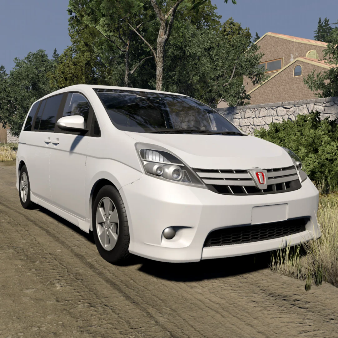 МОД Toyota Isis v1.0 (0.39.x) ДЛЯ BEAMNG.DRIVE