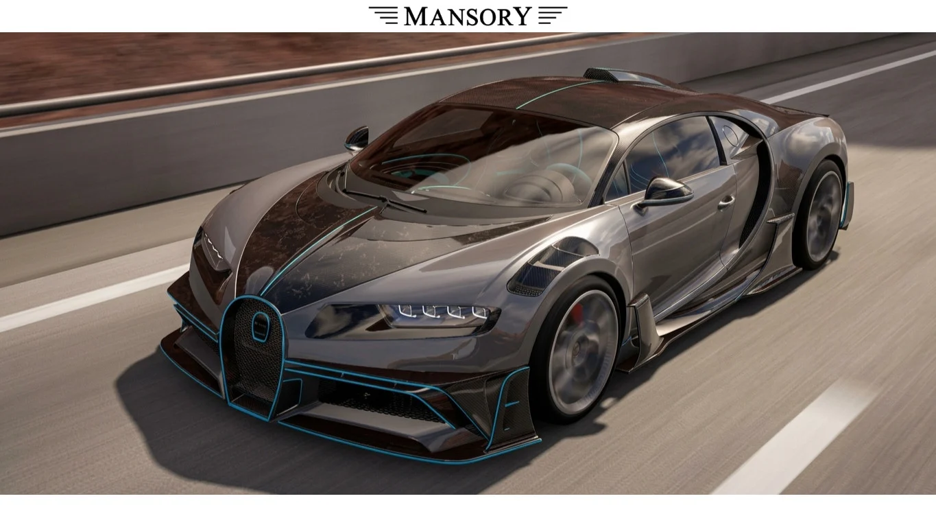 МОД Bugatti Chiron Mansory Centuria v1.0 (0.39.x) ДЛЯ BEAMNG.DRIVE