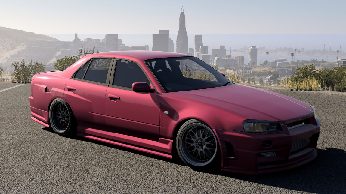 МОД Nissan Skyline ER34 v2.0 (0.39.x) ДЛЯ BEAMNG.DRIVE