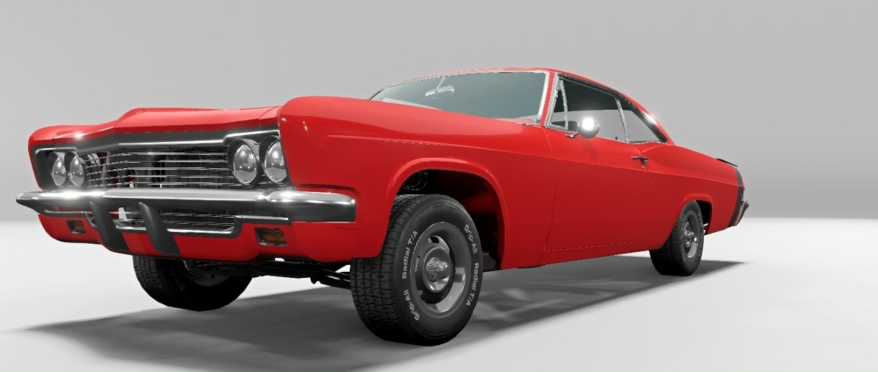 МОД Bruckell Albatross (66 Chevy Impala) v1.0 (0.39.x) ДЛЯ BEAMNG.DRIVE