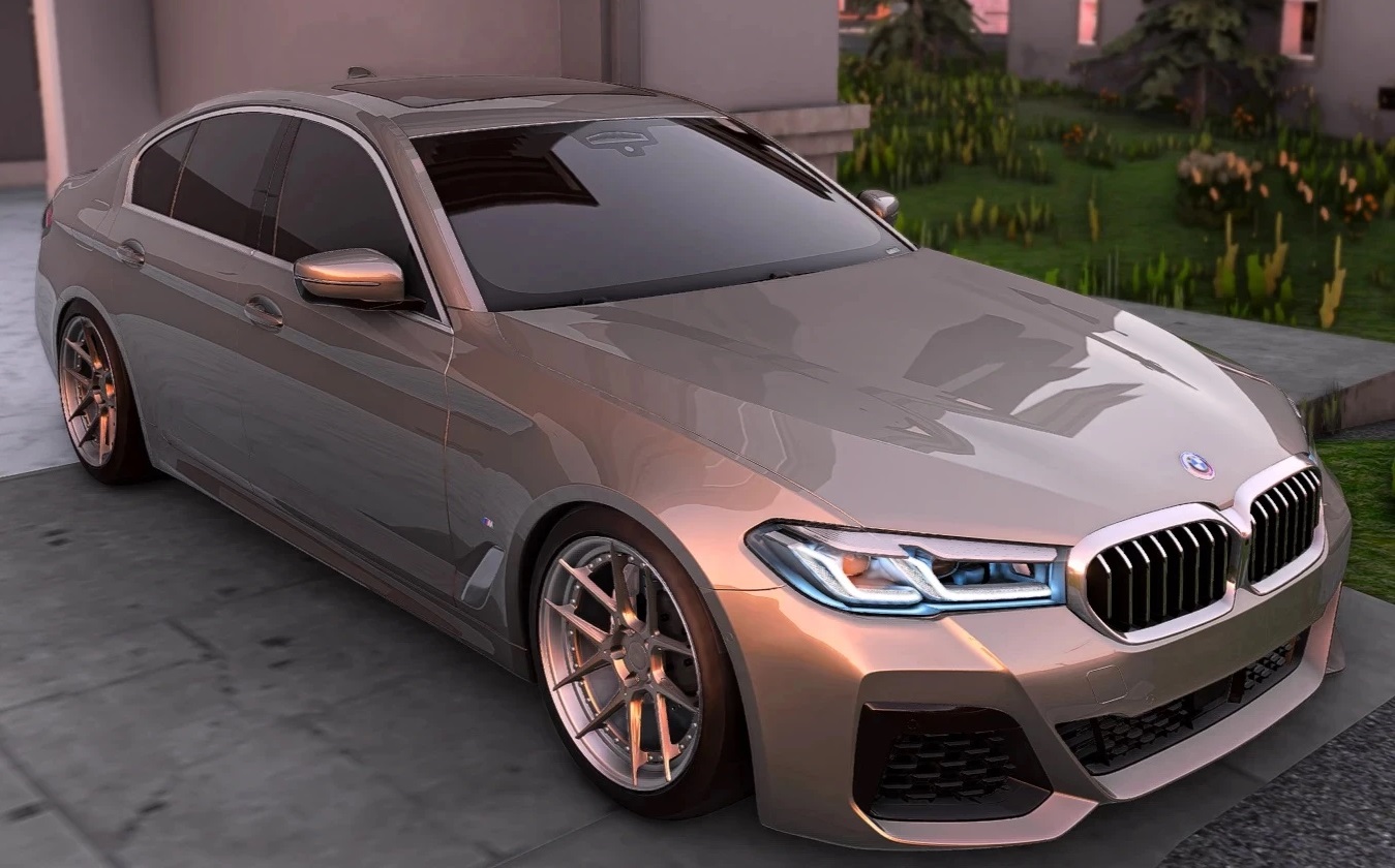 МОД BMW 5-Series G30/F90 PACK v1.1 (0.39.x) ДЛЯ BEAMNG.DRIVE