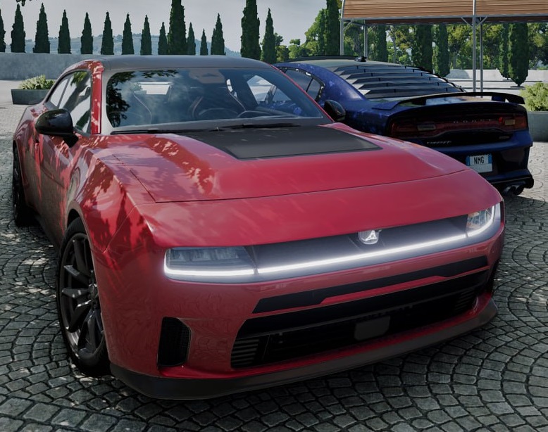 МОД Dodge Charger EV 2025-2027 v4.2 (0.39.x) ДЛЯ BEAMNG.DRIVE