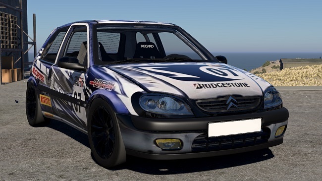МОД Citroen Saxo MK2 v1.0 (0.39.x) ДЛЯ BEAMNG.DRIVE