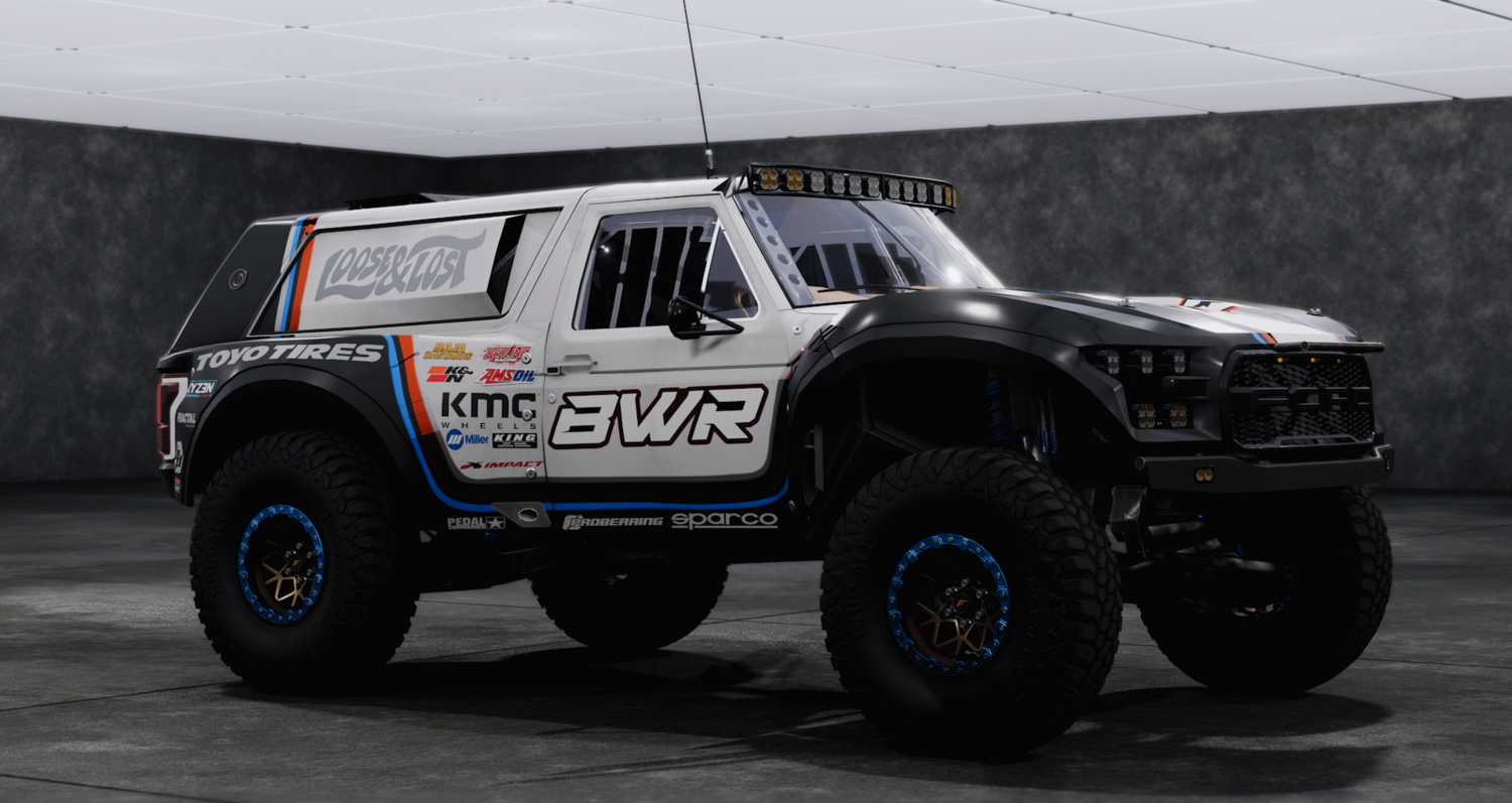 МОД Ford Bronco Prerunner BWR v1.0 (0.39.x) ДЛЯ BEAMNG.DRIVE