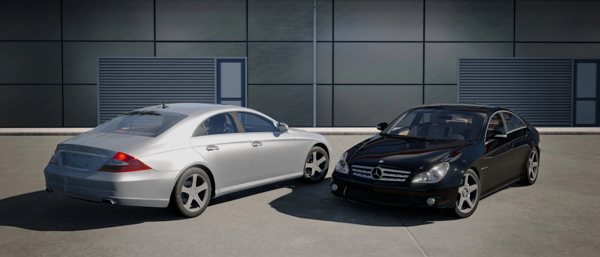 МОД Mercedes-Benz CLS W219 v1.0 (0.39.x) ДЛЯ BEAMNG.DRIVE