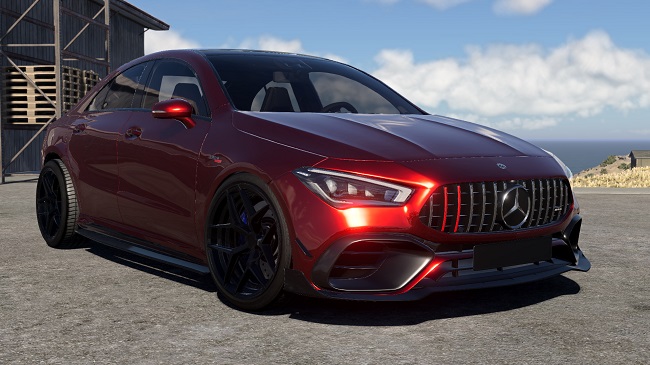 МОД Mercedes-AMG CLA 45 S 2020 v1.1 (0.39.x) ДЛЯ BEAMNG.DRIVE