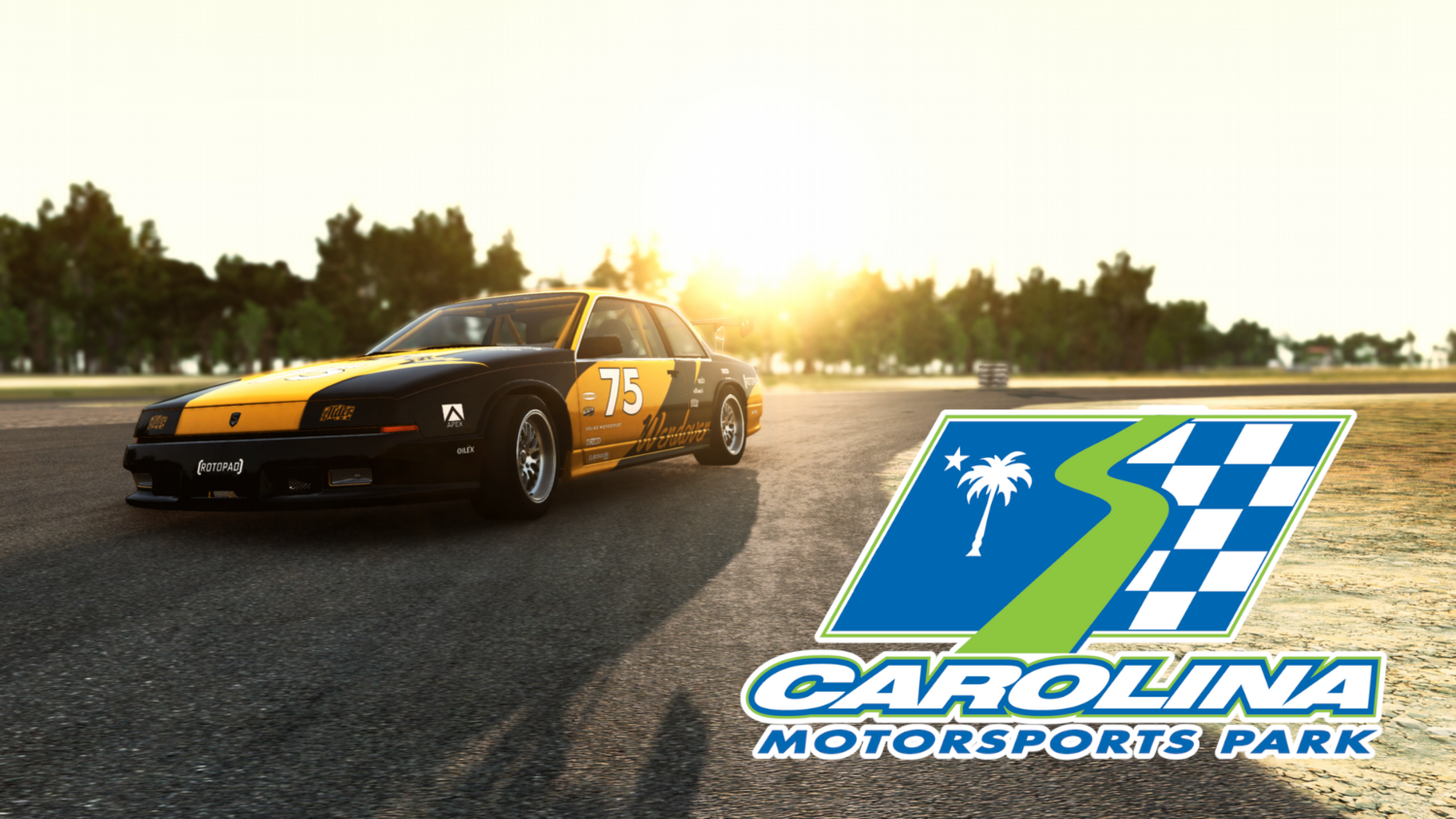 МОД Карта Carolina Motorsports Park v1.1 (0.39.x) ДЛЯ BEAMNG.DRIVE