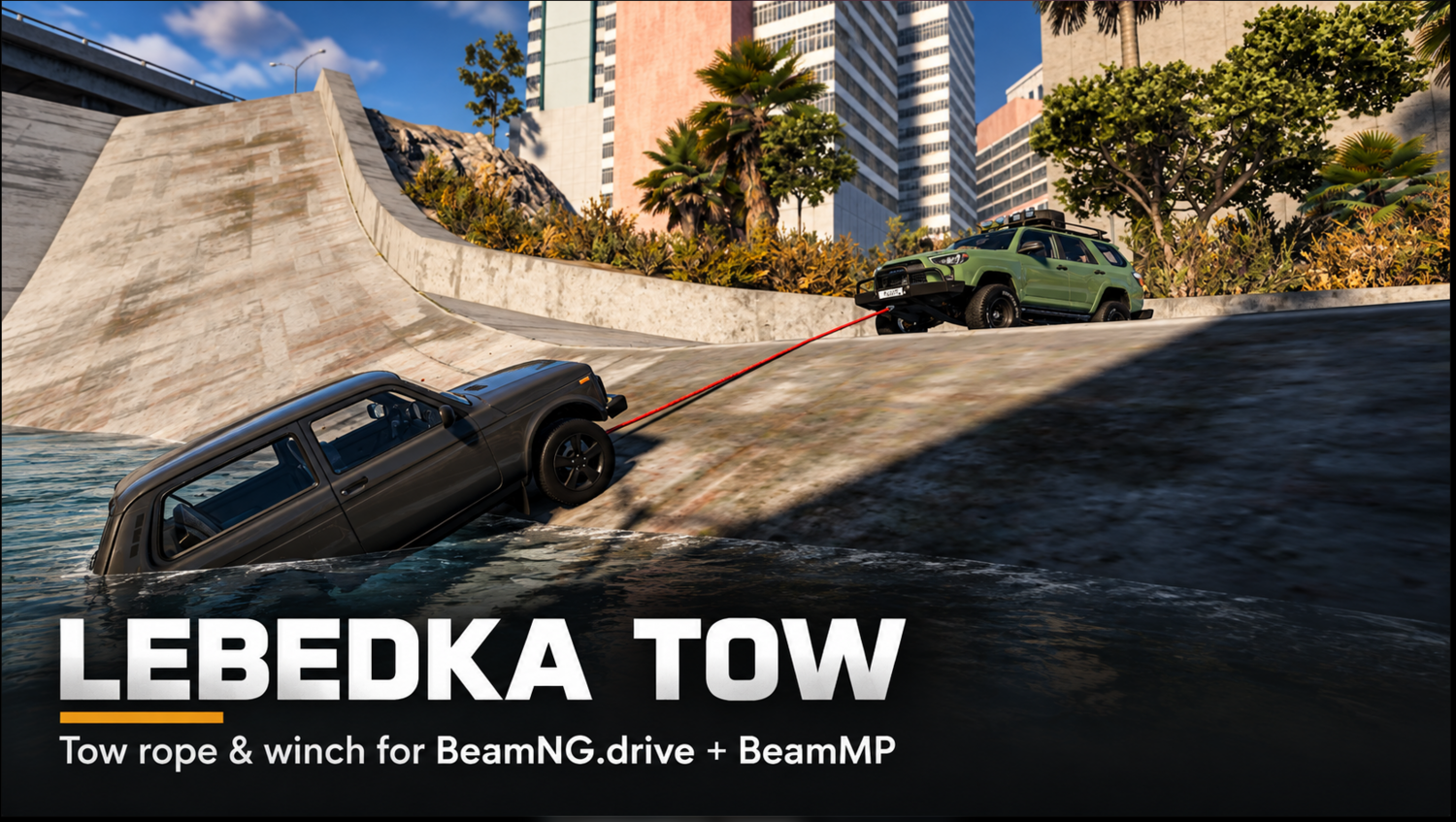 Мод Lebedka Tow v1.1 (0.39.x) для BeamNG.drive