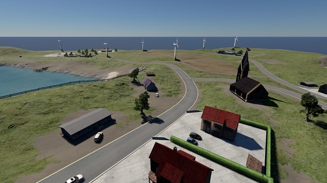 МОД Карта GIANTS Island из Farming Simulator 2009 v1.0 (0.39.x) ДЛЯ BEAMNG.DRIVE