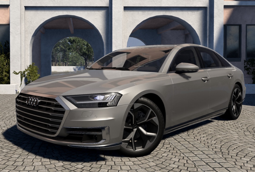 МОД Audi A8/S8 (D5) v1.0 Переделка (0.39.x) ДЛЯ BEAMNG.DRIVE
