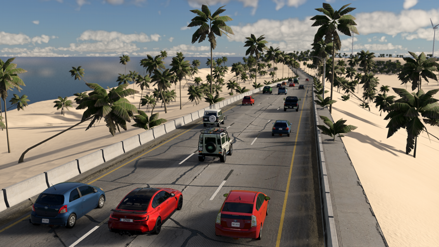 МОД Карта Band1t Parkway v3.0 (0.39.x) ДЛЯ BEAMNG.DRIVE