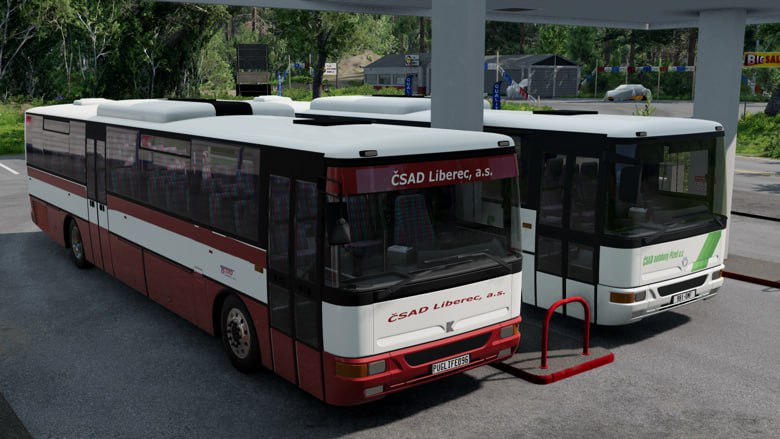 МОД Karosa C954E/C955/C956 v2.0 (0.39.x) ДЛЯ BEAMNG.DRIVE