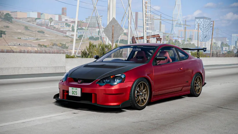 МОД Honda Integra DC5 v1.0 (0.39.x) ДЛЯ BEAMNG.DRIVE