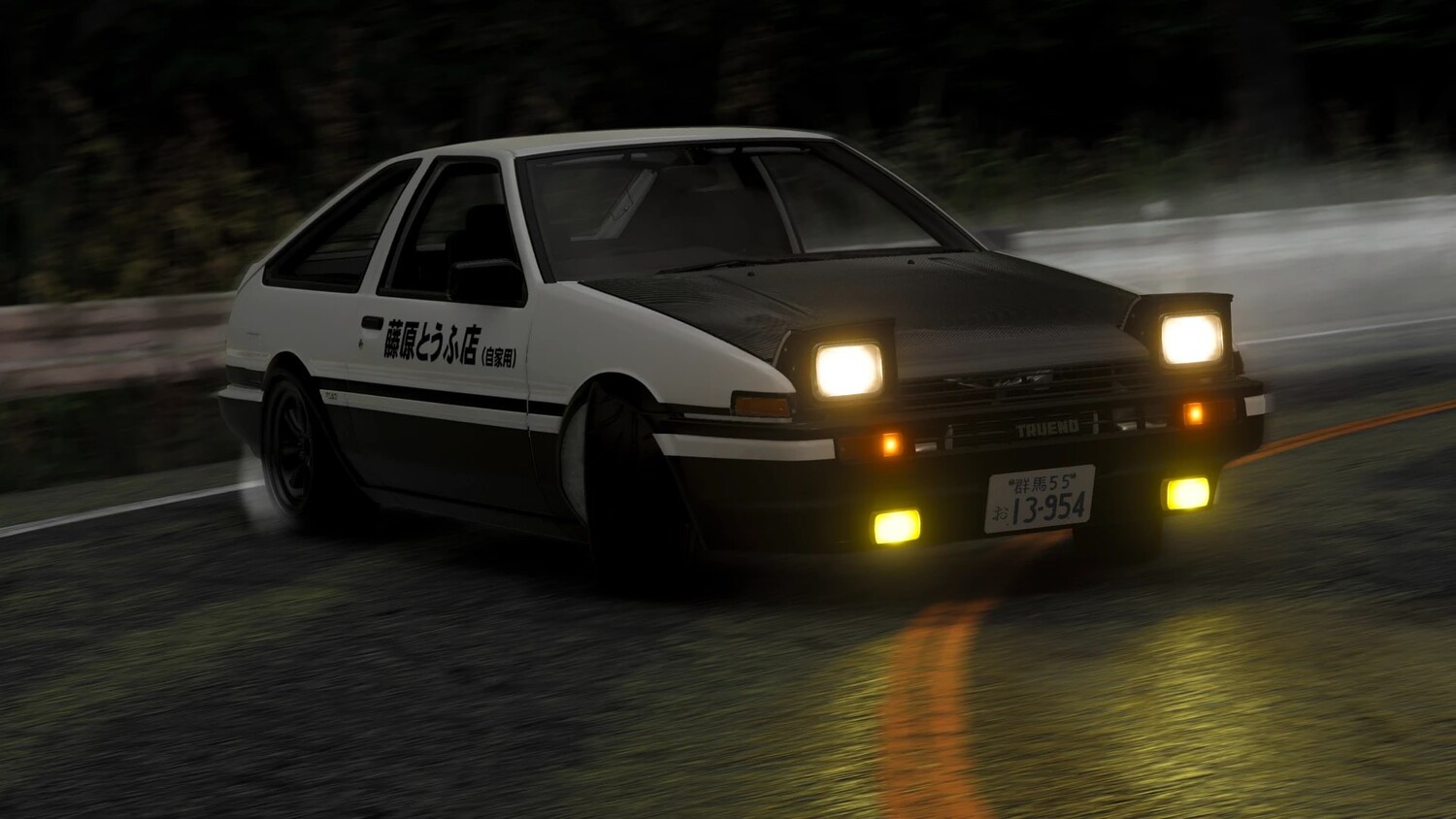 МОД Toyota AE86 RLA v1.0.7 (0.39.x) ДЛЯ BEAMNG.DRIVE