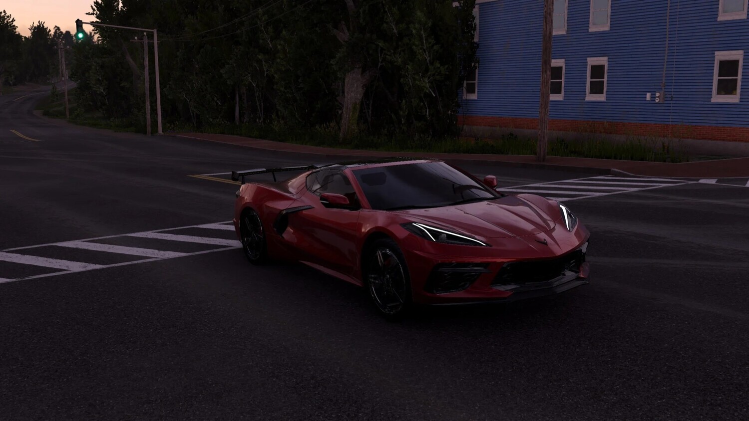 МОД Chevy Corvette C8 Inf v2.2 (0.39.x) ДЛЯ BEAMNG.DRIVE