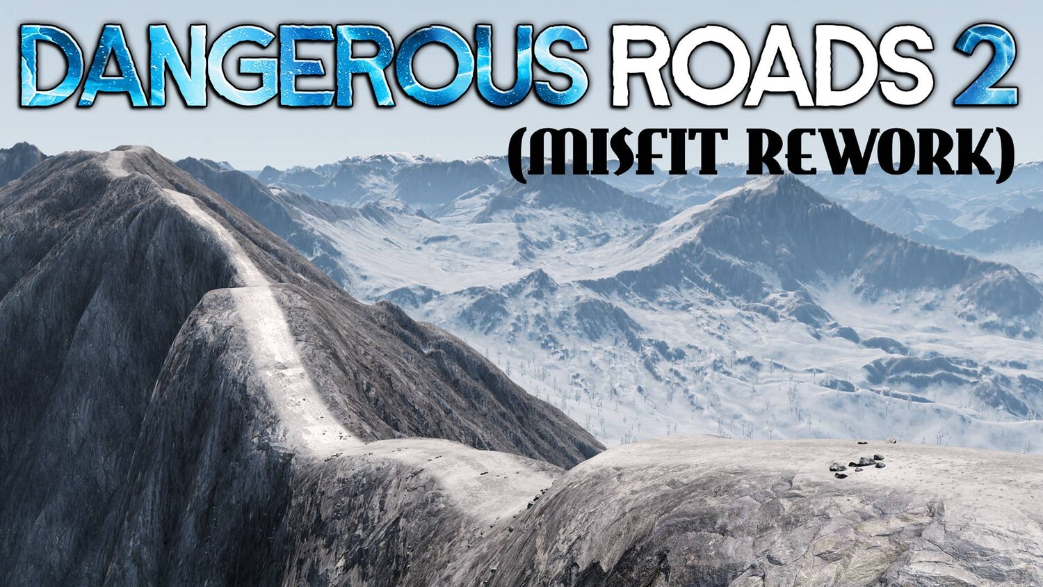 МОД Карта Dangerous Roads 2 - Misfit Rework v1.00a (0.39.x) ДЛЯ BEAMNG.DRIVE