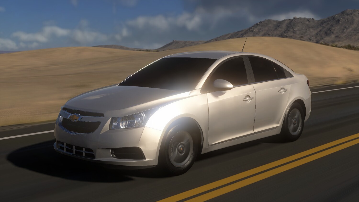 МОД Chevrolet Cruze 2012 v1.2 (0.39.x) ДЛЯ BEAMNG.DRIVE
