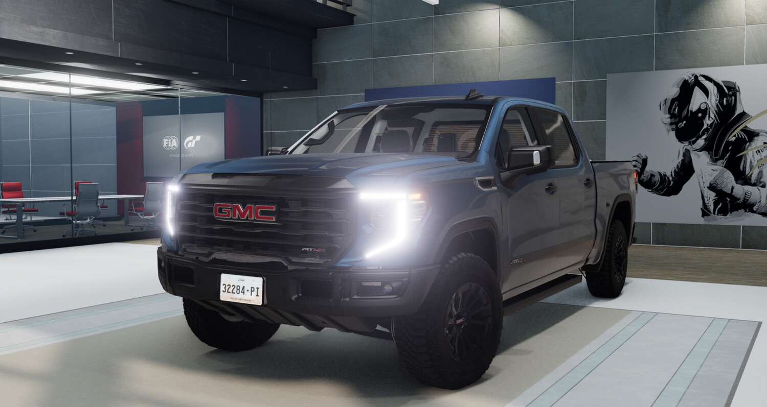 МОД GMC Sierra AT4x | Elevation | SLE | PRO 2022-2026 v1.0 (0.39.x) ДЛЯ BEAMNG.DRIVE