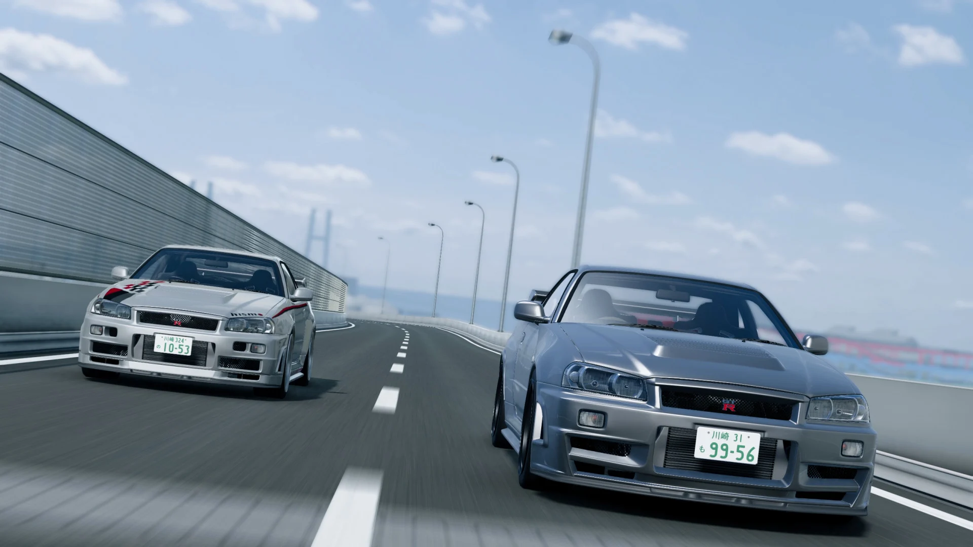 МОД Nissan Skyline BNR34 v1.1 (0.39.x) ДЛЯ BEAMNG.DRIVE