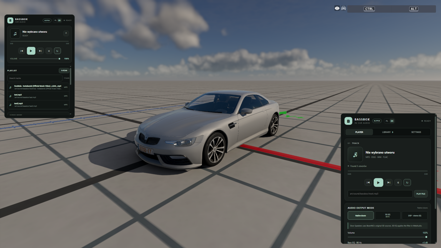 МОД BassBox In-Car Audio v2.13.0 (0.39.x) ДЛЯ BEAMNG.DRIVE