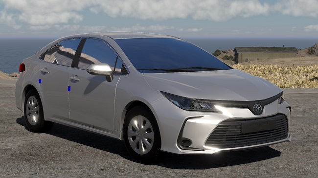 МОД Toyota Corolla 2020 v2.0 (0.39.x) ДЛЯ BEAMNG.DRIVE